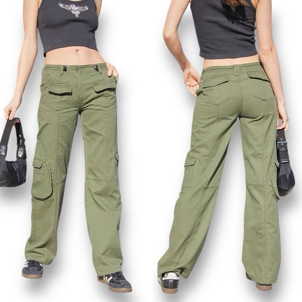 John Galt green khaki Kim cargo pants - size small
